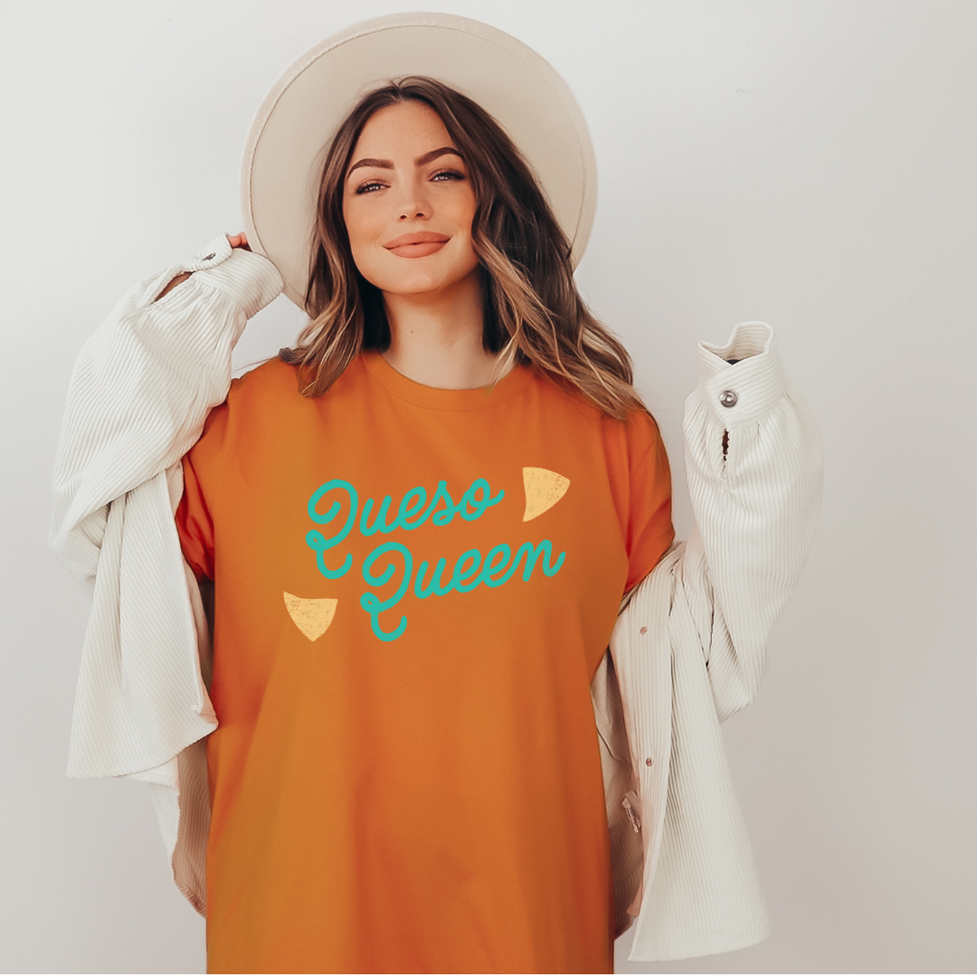 Queso Queen Tee - Rust